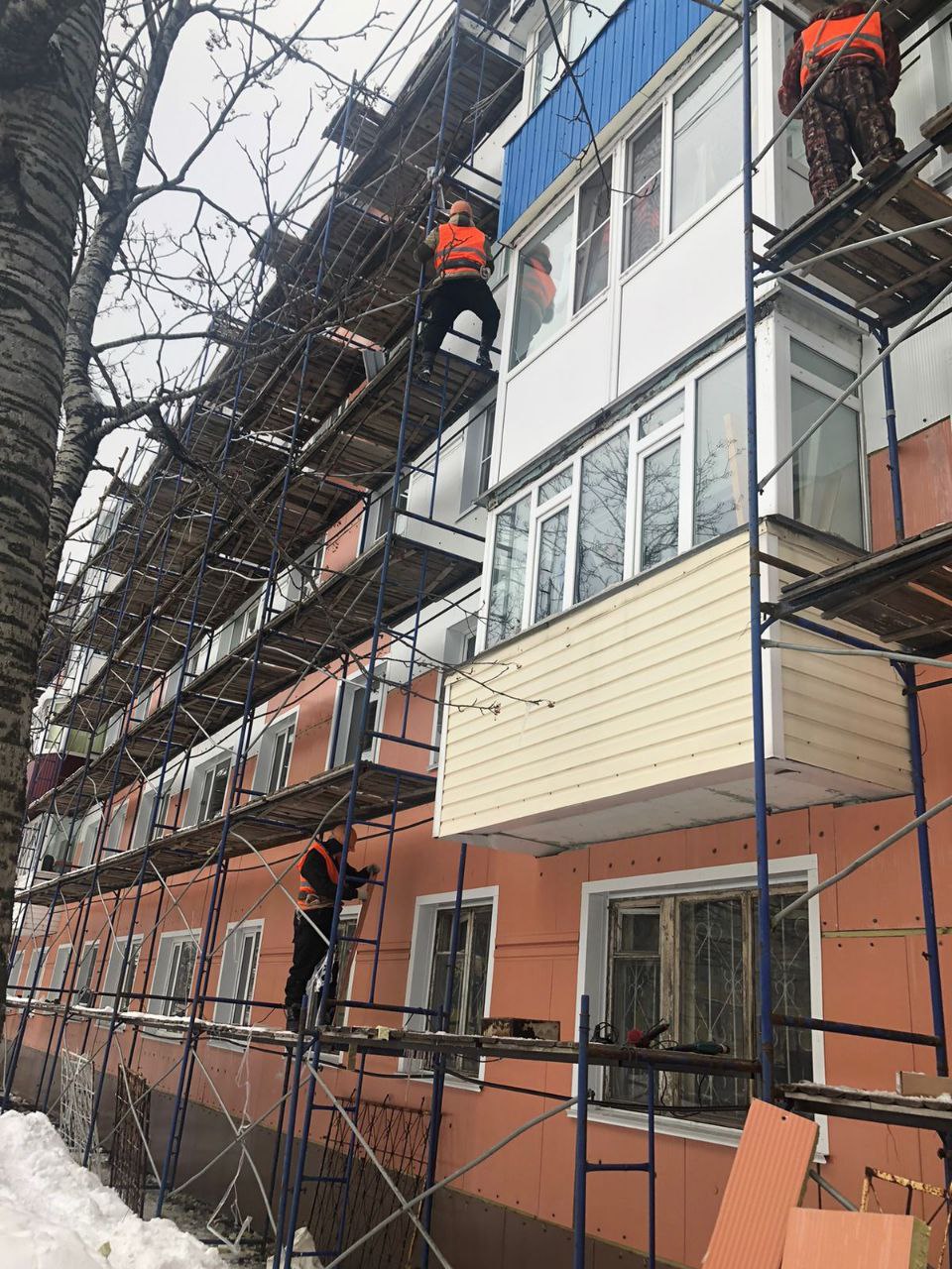 Реставрация фасадов домов